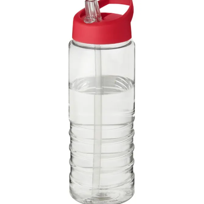 Bidon H2O Treble o pojemności 750 ml z wieczkiem z dzióbkiem / Przezroczysty 21087712
