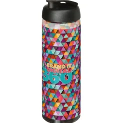 Bidon H2O Vibe o pojemności 850 ml z otwieranym wieczkiem / Charcoal 21009411