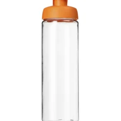 Bidon H2O Vibe o pojemności 850 ml z otwieranym wieczkiem / Przezroczysty 21009407