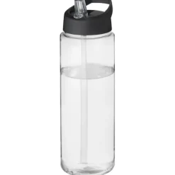 Bidon H2O Vibe o pojemności 850 ml z wieczkiem z dzióbkiem / Charcoal 21009602