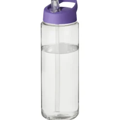 Bidon H2O Vibe o pojemności 850 ml z wieczkiem z dzióbkiem / Ciemnografitowy 21009603