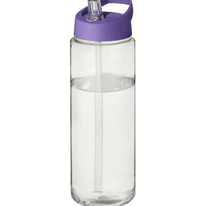 Bidon H2O Vibe o pojemności 850 ml z wieczkiem z dzióbkiem / Ciemnografitowy 21009603