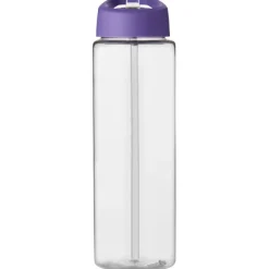 Bidon H2O Vibe o pojemności 850 ml z wieczkiem z dzióbkiem / Ciemnografitowy 21009603