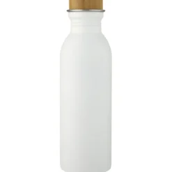 Bidon Kalix o pojemności 650 ml ze stali nierdzewnej / Biały 10067701