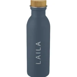 Bidon Kalix o pojemności 650 ml ze stali nierdzewnej / Bladoniebieski 10067750