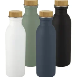Bidon Kalix o pojemności 650 ml ze stali nierdzewnej / Bladoniebieski 10067750