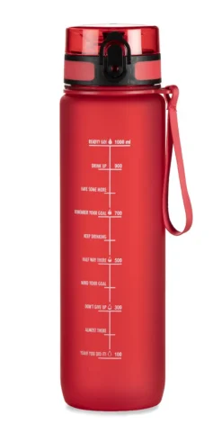 Bidon motywacyjny 1000 ml MOTIVA / Czerwony 16238-04