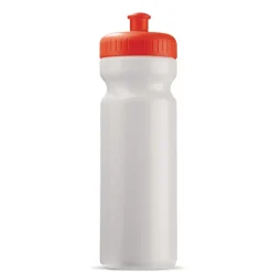 Bidon sportowy BIO 750ml / Biały / czerwony LT98860-N0121