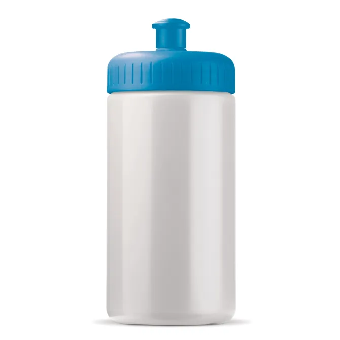 Bidon Sportowy Bio 500ml podstawowa / Biały / czerwony LT98859-N0121