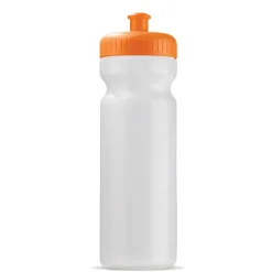 Bidon sportowy BIO 750ml / Transparentny / zielony LT98860-N0431