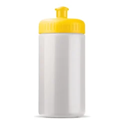 Bidon Sportowy Classic 500ml / Biały / żółty LT98795-N0141