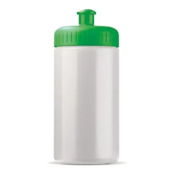 Bidon Sportowy Classic 500ml / Biały / pomarańczowy LT98795-N0126