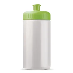 Bidon Sportowy Classic 500ml / Biały / jasnozielony LT98795-N0132