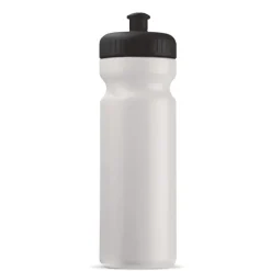 Bidon Sportowy Classic 750ml / Biały / czarny LT98797-N0102