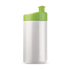 Bidon Sportowy Design 500ml / Biały / jasnozielony LT98796-N0132