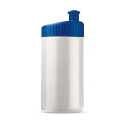 Bidon Sportowy Design 500ml / Biały / ciemnoniebieski LT98796-N0110