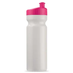 Bidon Sportowy Design 750ml / Biały / różowy LT98798-N0176