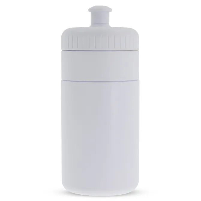 Bidon Sportowy Z Obwódka 500ml / Biały / biały LT98735-N0101