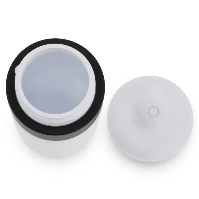 Bidon Sportowy Z Obwódka 500ml / Biały / czarny LT98735-N0102