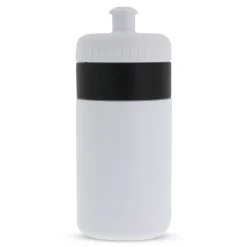Bidon Sportowy Z Obwódka 500ml / Biały / czarny LT98735-N0102