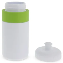 Bidon Sportowy Z Obwódka 500ml / Biały / jasnozielony LT98735-N0132