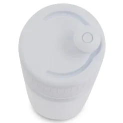 Bidon sportowy z obwódką  750ml / Biały / czarny LT98786-N0102