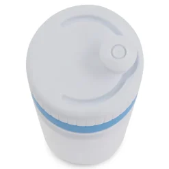 Bidon sportowy z obwódką  750ml / Biały / różowy LT98786-N0176
