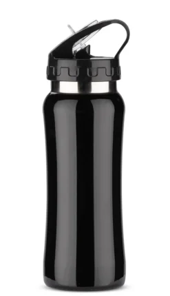 Bidon stalowy PATRO 600 ml / Czarny 16226-02