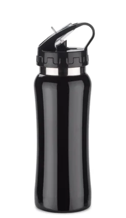 Bidon stalowy PATRO 600 ml / Czarny 16226-02