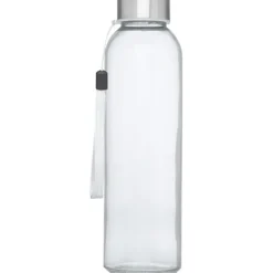Bidon szklany Bodhi o pojemności 500 ml / Czerwony 10065621