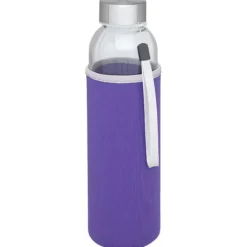 Bidon szklany Bodhi o pojemności 500 ml / Różowy 10065641