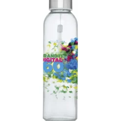 Bidon szklany Bodhi o pojemności 500 ml / Różowy 10065641
