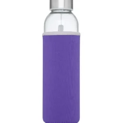 Bidon szklany Bodhi o pojemności 500 ml / Różowy 10065641