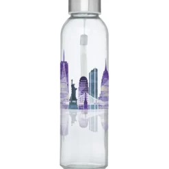 Bidon szklany Bodhi o pojemności 500 ml / Szary 10065682