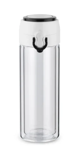 Bidon szklany VAKO 260 ml / Czarny 16206-02