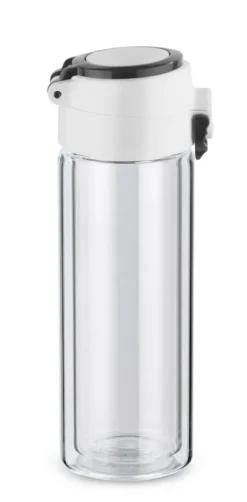 Bidon szklany VAKO 260 ml / Czarny 16206-02