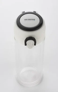 Bidon szklany VAKO 260 ml / Czarny 16206-02