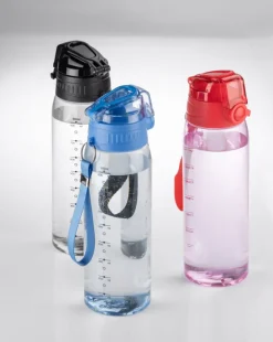 Bidon z miarką 900 ml KOLTER / Czerwony 16233-04