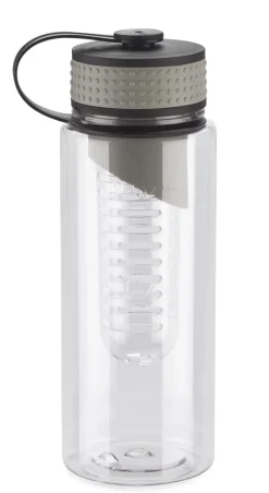 Bidon z wkładem na owoce FRUGT 800 ml / Szary 16222-14