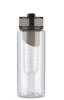 Bidon z wkładem na owoce FRUGT 800 ml / Szary 16222-14