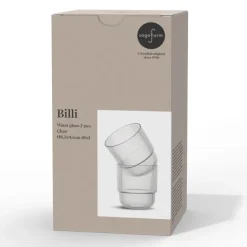Billi  zestaw szklanek do wody 2 szt / Transparentny LT52249-N0004
