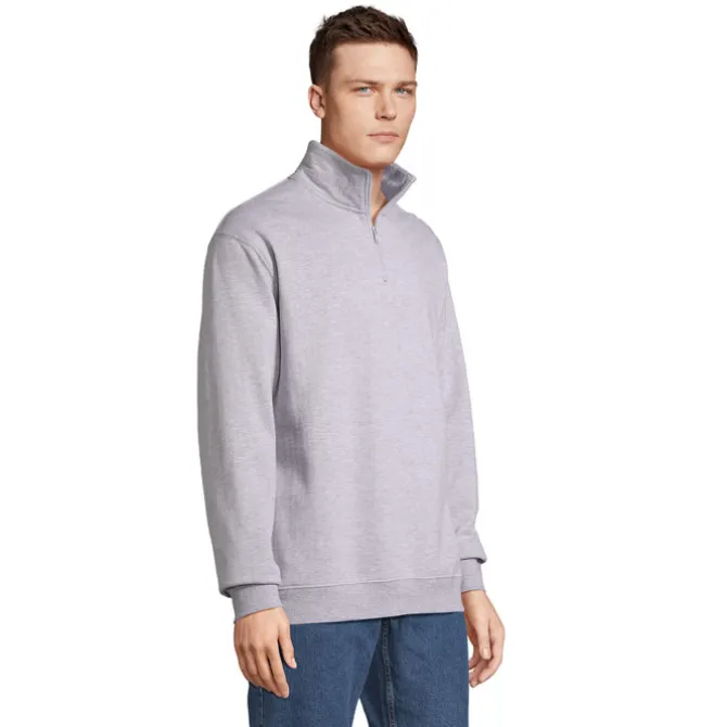 Bluza z kapturem CONRAD / Szary Melanż 2 S04234-GY-XXL