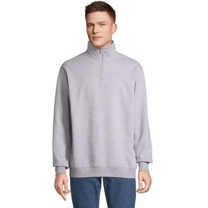 Bluza z kapturem CONRAD / Szary Melanż 2 S04234-GY-XXL