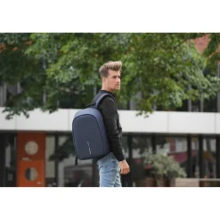 Bobby Hero Regular plecak chroniący przed kieszonkowcami / Niebieski P705.295