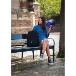 Bobby Soft plecak chroniący przed kieszonkowcami / Zielony P705.791