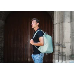Bobby Soft plecak chroniący przed kieszonkowcami / Zielony P705.797
