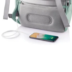 Bobby Soft plecak chroniący przed kieszonkowcami / Zielony P705.797