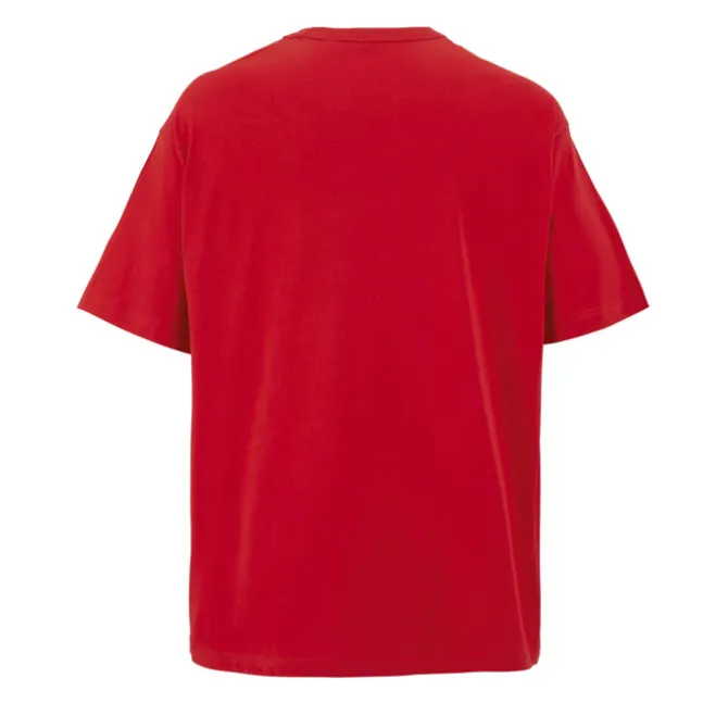 BOXY MEN T-SHIRT OVERSIZE / Bright Rojo S03806-BT-S