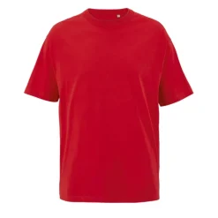 BOXY MEN T-SHIRT OVERSIZE / Bright Rojo S03806-BT-S