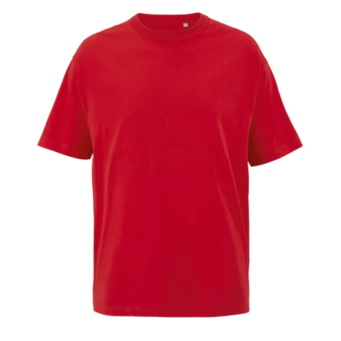 BOXY MEN T-SHIRT OVERSIZE / Bright Rojo S03806-BT-M